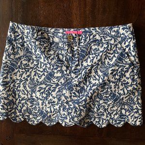 Lilly Pulitzer Colette skort (lobster print) 14